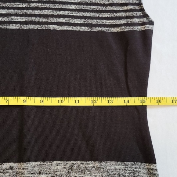 New without tags black and grey mid-length dress - Picture 6 of 8